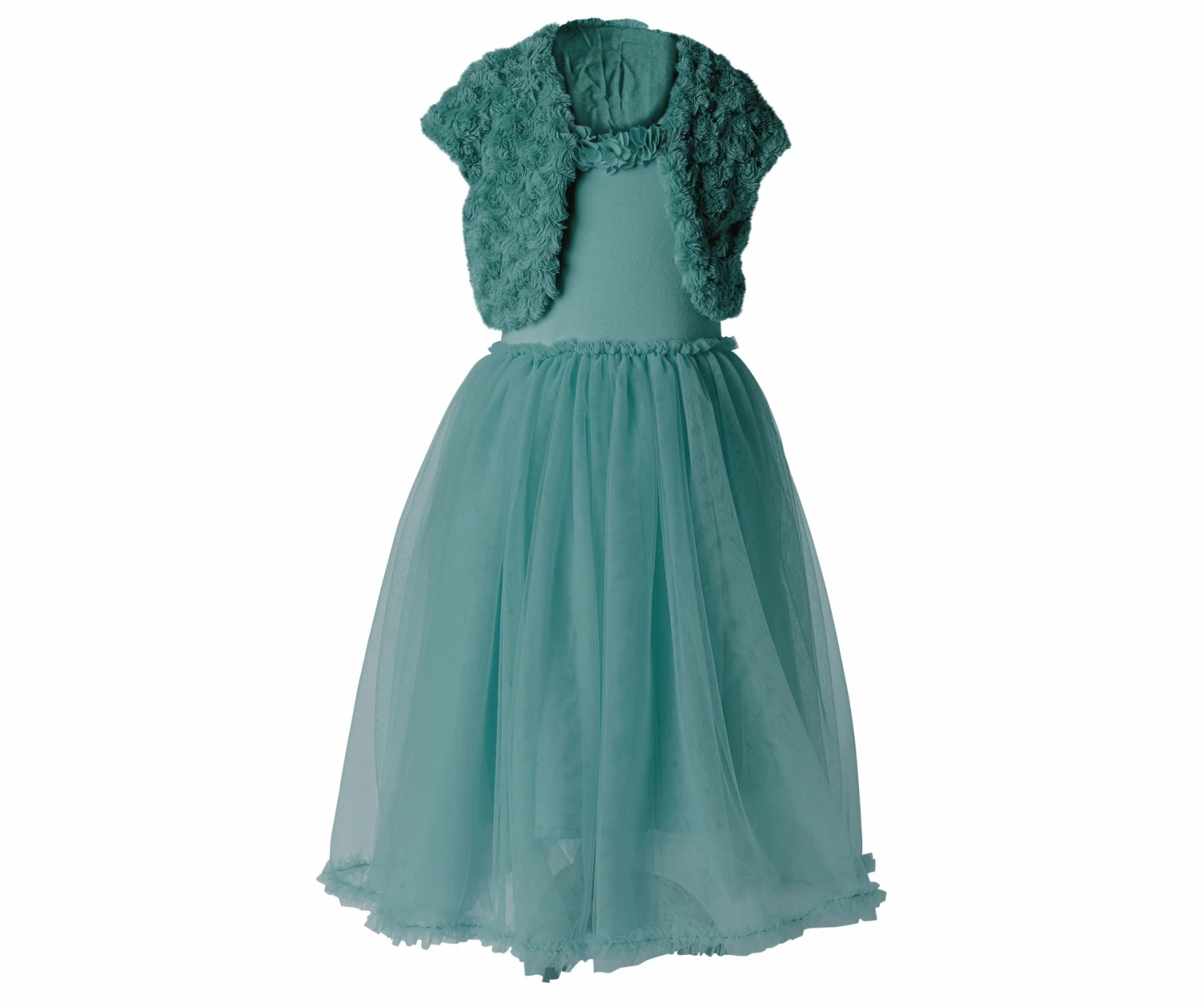 Maileg Ballerina Dress Petrol