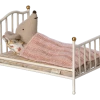 Maileg Vintage Bed Mouse Off White
