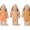 Maileg Pink and Cream Bunny, Micro Toy