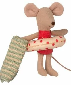 Maileg Beach Mice Little Sister In Cabin De Plage
