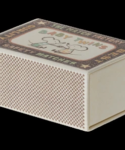 Maileg Twins Baby Mice In Matchbox