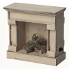 Maileg Off White Fireplace
