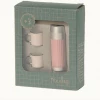 Maileg Soft Coral Thermos and Cups