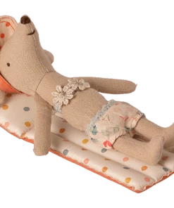 Maileg Air Mattress Mouse - Multi Dot