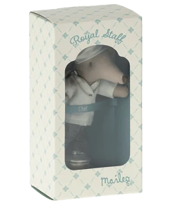 Maileg Chef Mouse With Soup Pot And Spoon