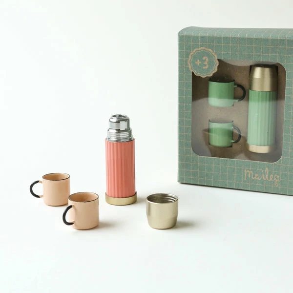 Maileg Thermos And Cups For Mice