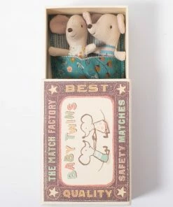 Maileg Mice Twins In A Box
