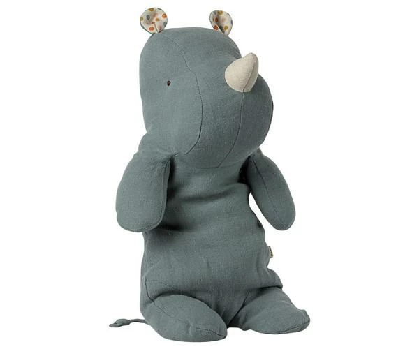 Maileg Safari Friends Medium Nashorn Dusty Blue