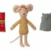 Maileg Hiker Mouse Big Sister