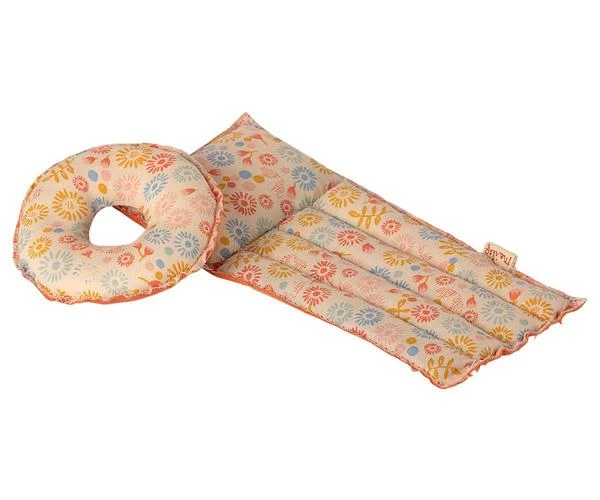 Maileg Air Mattress Mouse Flower