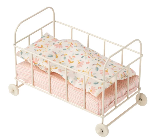 Maileg Metal Baby Cot Micro