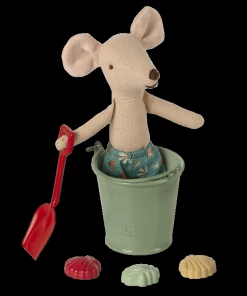 Maileg Beach Set Shovel Bucket Shells
