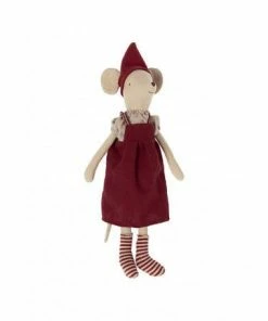 Maileg Christmas Mouse Girl - Medium