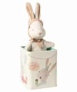 Maileg Rabbit Soft Toy In Gift Box Tin