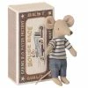 Maileg Big Brother Mouse in Matchbox
