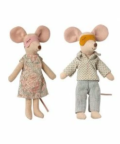 Maileg Ratones Mamá y Papá en Caja de Puros