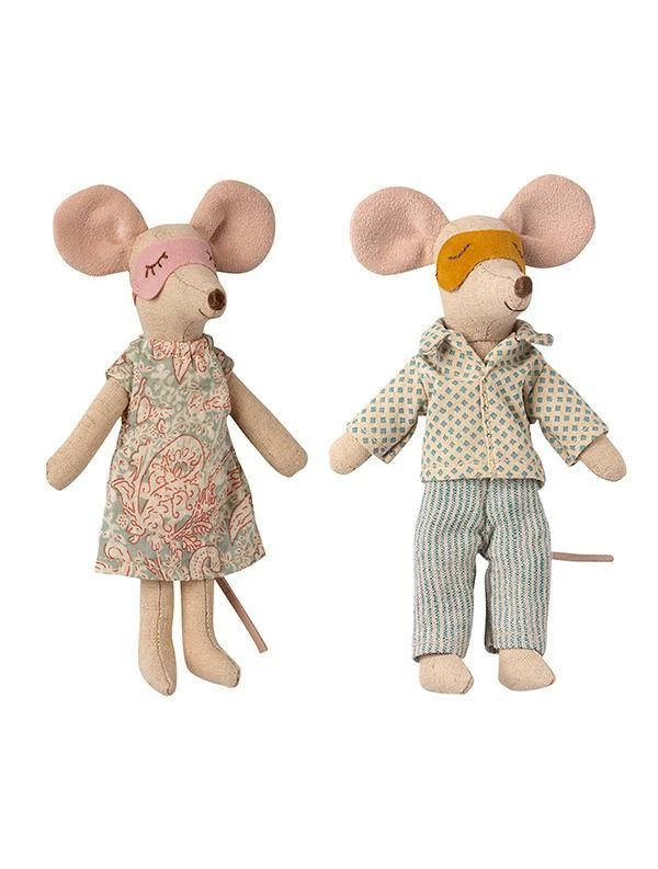 Maileg Ratones Mamá y Papá en Caja de Puros