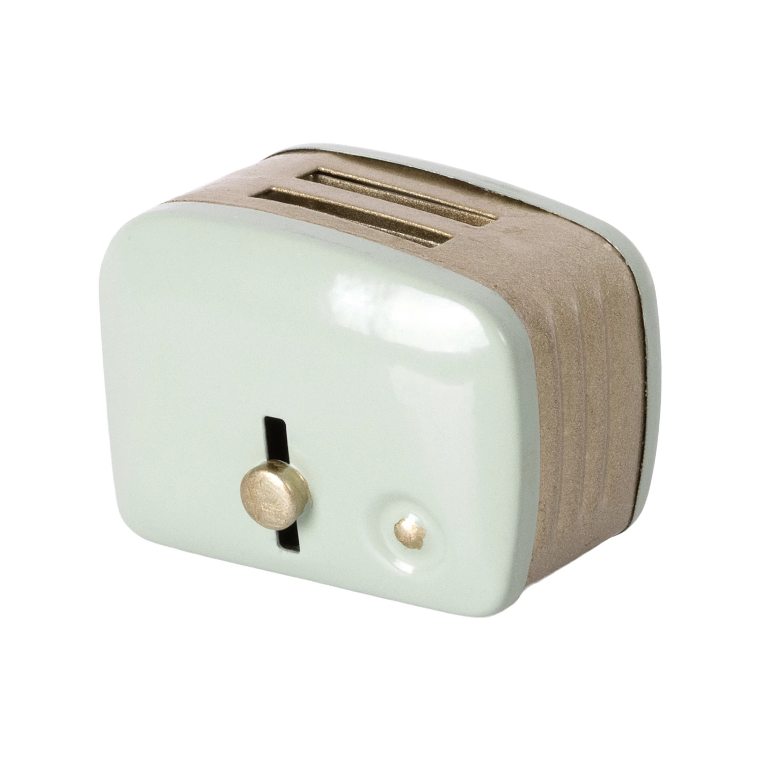 Maileg Miniature Toaster & Bread - Mint