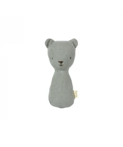 Maileg Green Teddy Lullaby Rattle
