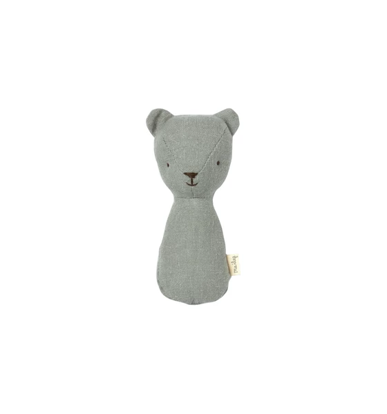 Maileg Green Teddy Lullaby Rattle