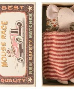 Maileg Ratoncita en Caja de Cerillas - Hermana Mayor