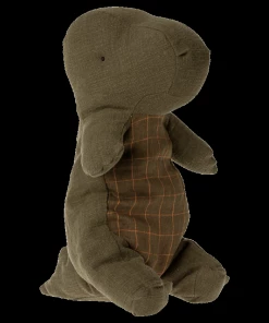 Maileg Gantosaurus In Egg, Medium - Forrest Green