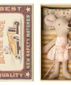 Maileg Little Sister Mouse In Box