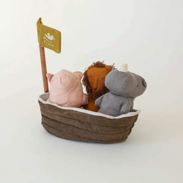 Maileg Noahs Friends Ark With 3 Animals