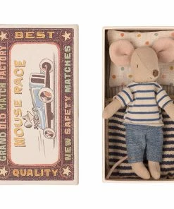 Maileg Big Brother Mouse In Matchbox