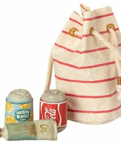 Maileg Beach Bag w/Beach Essentials