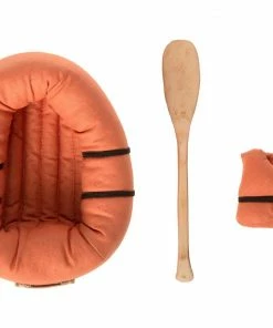 Maileg Rubber Boat with Life West and Paddle