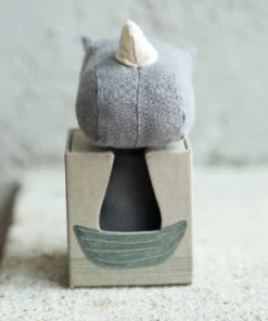 Maileg Rhino Baby Rattle