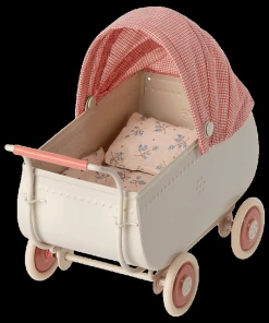 Maileg Coral Pram, Micro -Toy