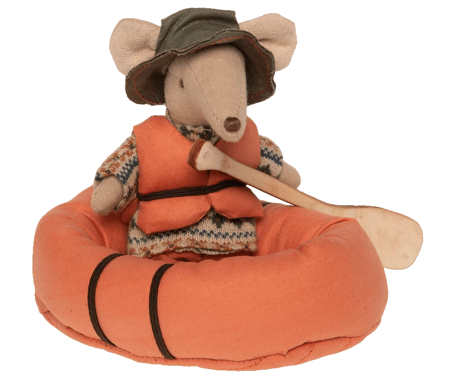 Maileg Rubber Boat Mouse