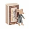 Maileg Mouse In Matchbox Little Brother