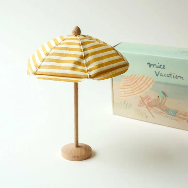 Maileg Beach Umbrella For Mice Toy