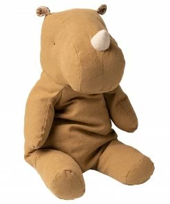 Maileg Safari Friends Large Rhino Umber