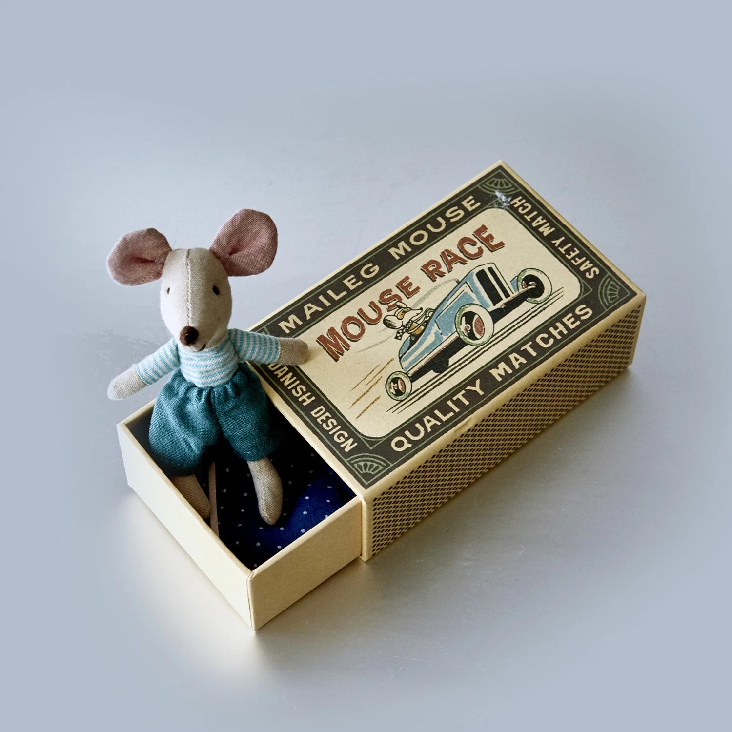 Maileg Mouse in Matchbox