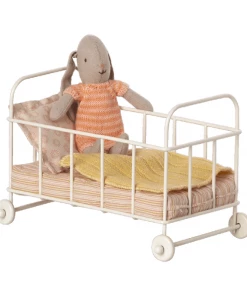 Maileg Lit Bébé Micro Rose