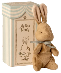 Maileg My First Bunny In A Box - Light Blue