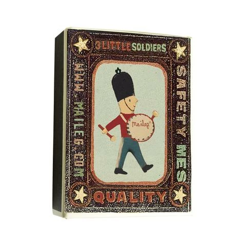 Maileg Three Metal Soldiers in a Box