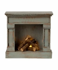 Maileg Chimenea Miniatura - Vintage Blue