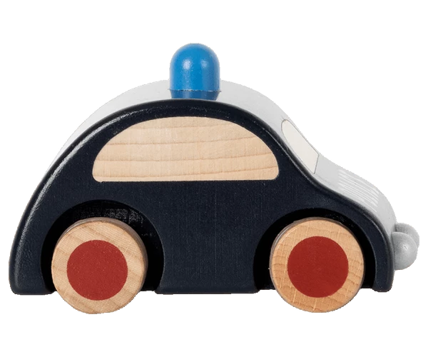Maileg Wooden Police Car