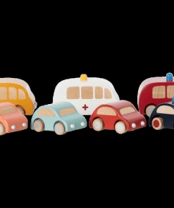 Maileg Coral Wooden Car