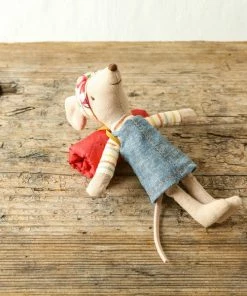 Maileg New Hiker Mouse - Big Sister With Sleeping Bag