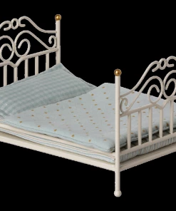 Maileg Vintage Bett Micro Weiß