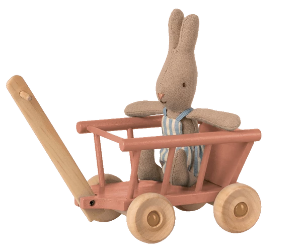 Maileg , Wagon - Dusty Rose