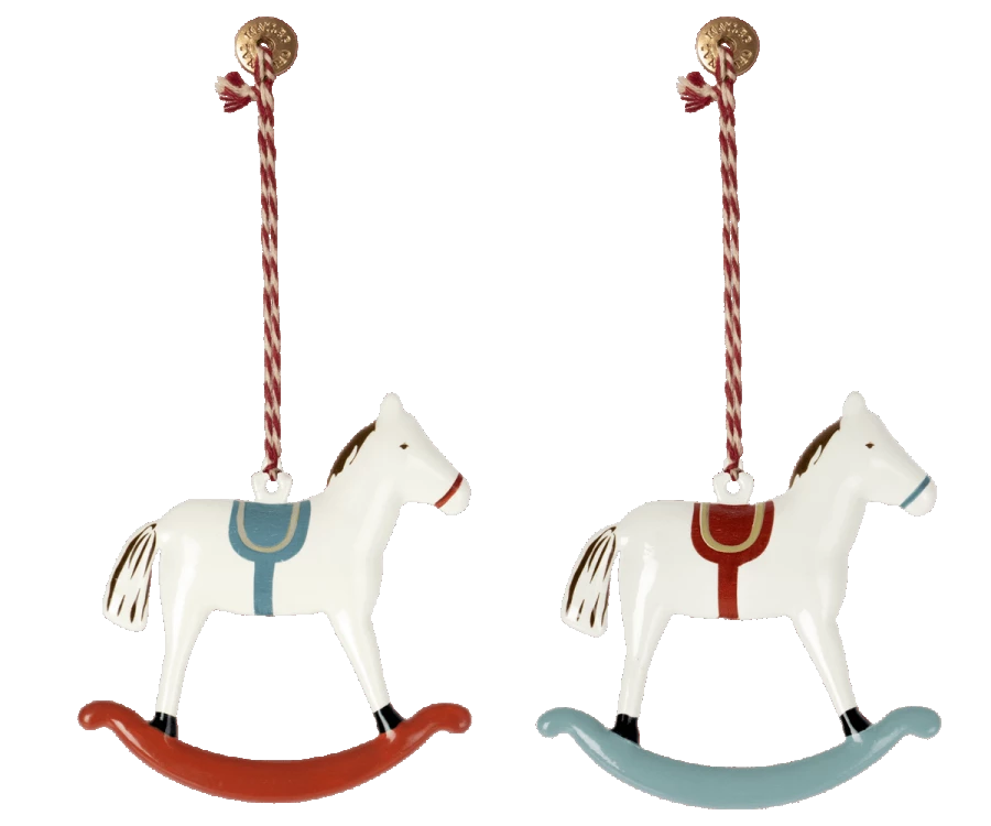 Maileg Metal Rocking Horse Ornament