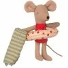 Maileg Beach Mice Little Sister In Cabin De Plage