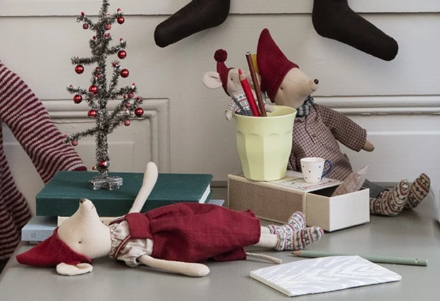 Maileg Christmas Mouse Boy Medium